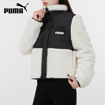 puma彪马夹克女装运动服户外休闲复古保暖防风时尚舒适立领夹克外套上衣