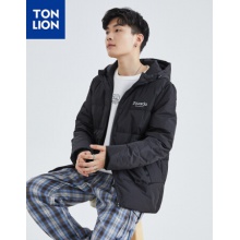 唐狮男羽绒服短款上衣外套